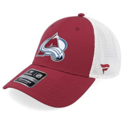 Gorra NHL Colorado Avalanche Fanatics Authentic Pro Rink Trucker Rojo