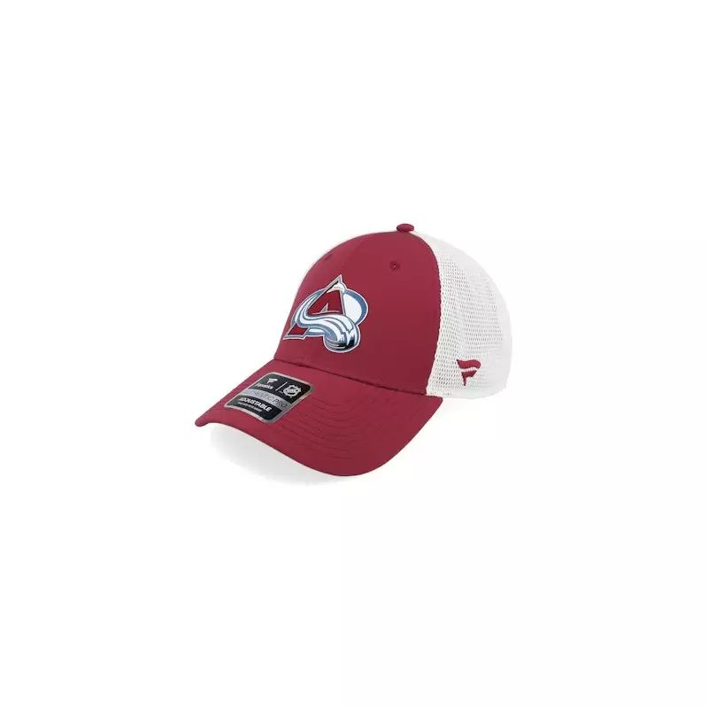 Casquette NHL Colorado Avalanche Fanatics Authentic Pro Rink Trucker Rouge