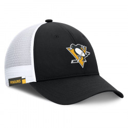 Casquette NHL Pittsburgh Penguins Fanatics Authentic Pro Rink Trucker Noir