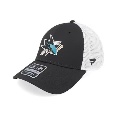 Gorra NHL San Jose Sharks Fanatics Authentic Pro Rink Trucker Negro