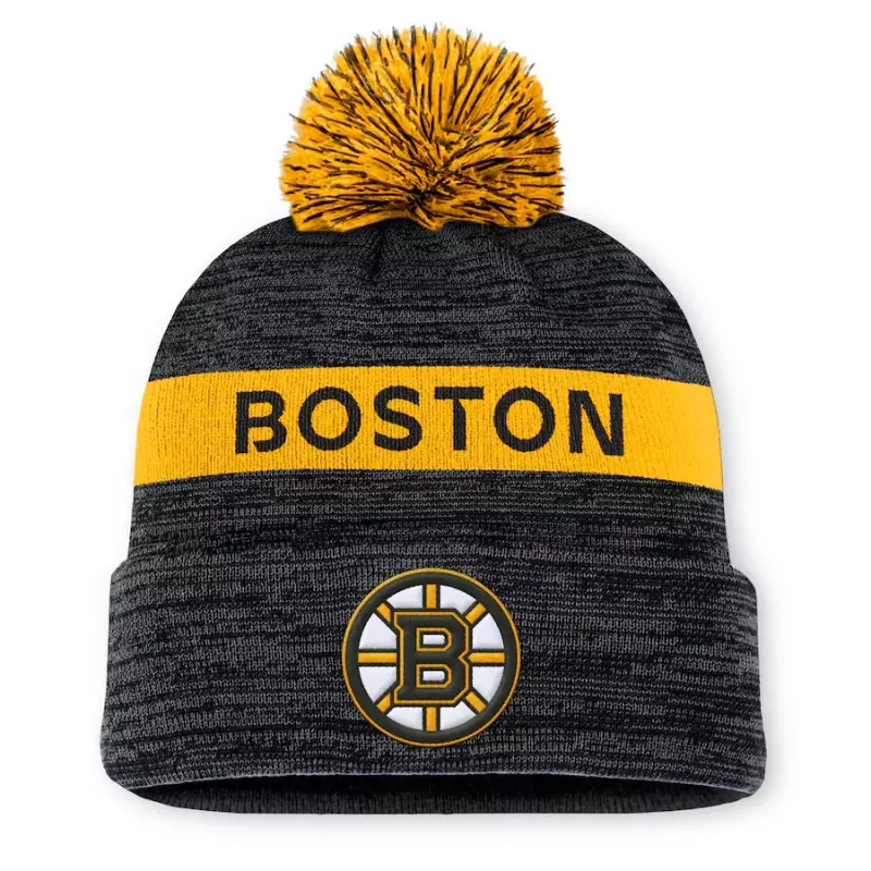 Bonnet NHL Boston Bruins Fanatics Authentic Pro Rink