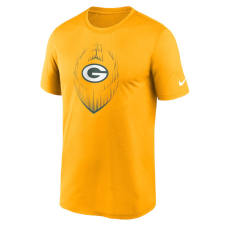 Nike Recycled Legend T-shirt NFL Green Bay Packers Gold