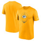 Nike Recycled Legend T-shirt NFL Green Bay Packers Gold Nike Recycled Legend T-shirt NFL Green Bay Packers Gold