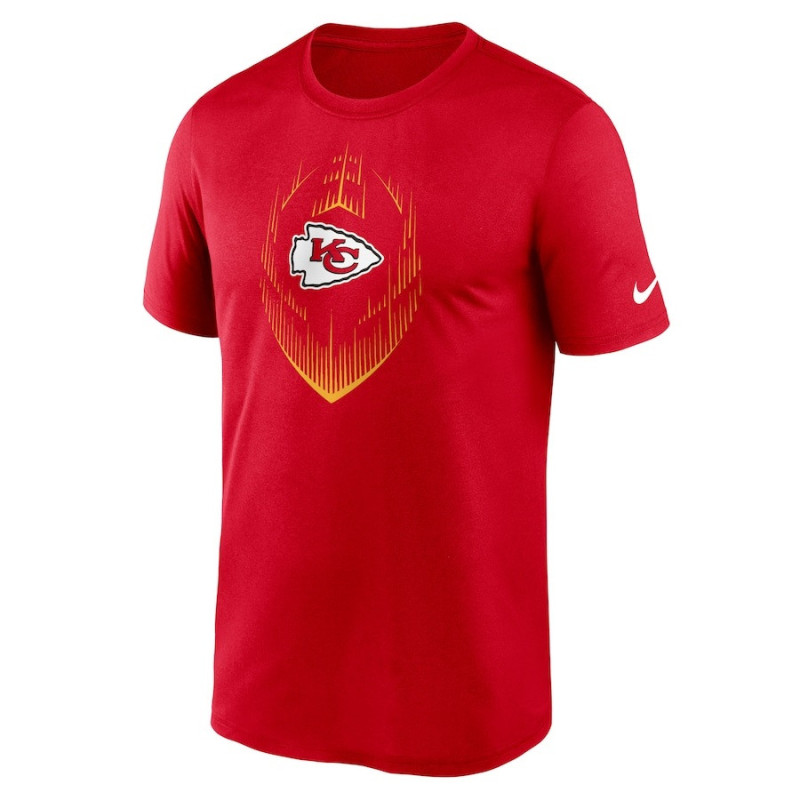 T-shirt NFL Kansas City Chiefs Nike Recycled Legend Rouge T-shirt NFL Kansas City Chiefs Nike Recycled Legend Rouge