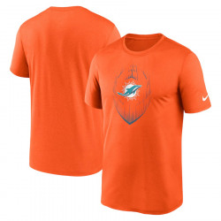 T-shirt NFL Miami Dolphins Nike Recycled Legend Naranja