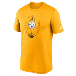 T-shirt NFL Pittsburgh Steelers Nike Recycled Legend Jaune