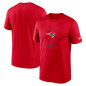T-shirt NFL New England Patriots Nike Recycled Legend Rouge T-shirt NFL New England Patriots Nike Recycled Legend Rouge