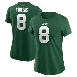 Camiseta NFL Aaron Rodgers New York Jets Nike Player Verde