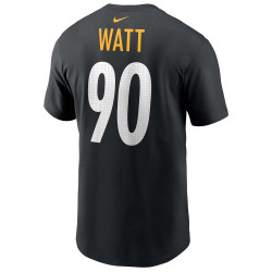 Camiseta NFL T.J. Watt Pittsburgh Steelers Nike Player Negro