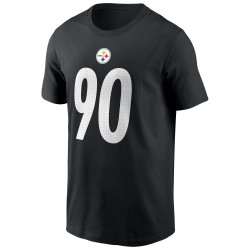 Camiseta NFL T.J. Watt Pittsburgh Steelers Nike Player Negro