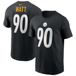 Camiseta NFL T.J. Watt Pittsburgh Steelers Nike Player Negro