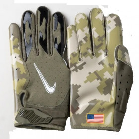 Guantes de futbol americano Nike vapor Jet 7.0 receiver "Salute to service"