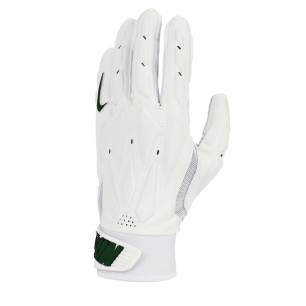 D-Tack 7.0 White/ Green for Linemen Football gloves