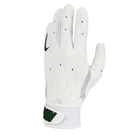 D-Tack 7.0 White/ Green for Linemen Football gloves