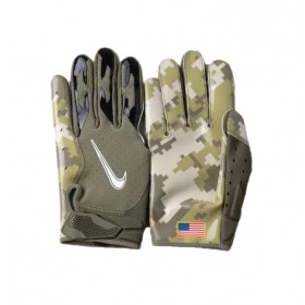 Guantes de futbol americano Nike vapor Jet 7.0 receiver "Salute to service"