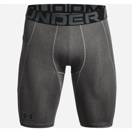 Short de compression Long Under Armour Heatgear 3.0 Gris
