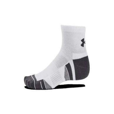 Under Armour Performance Tech quarter Socks White 3 pack