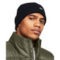 Bonnet Under armour Halftime Shallow Cuff noir Bonnet Under armour Halftime Shallow Cuff noir
