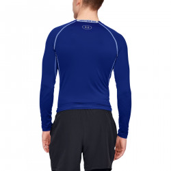 Maillot de compression manches longues Under Armour Heatgear Bleu