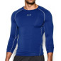 Maillot de compression manches longues Under Armour Heatgear Bleu