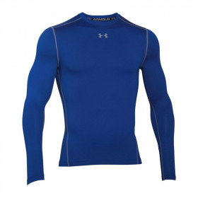 Maillot de compression à manches longues Under Armour ColdGear Bleu