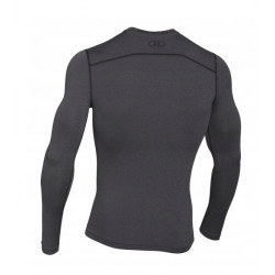 Maillot de compression à manches longues Under Armour ColdGear Gris