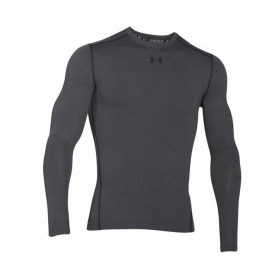 Maillot de compression à manches longues Under Armour ColdGear Gris