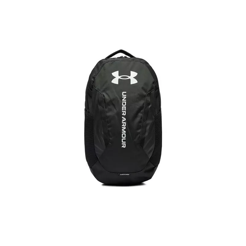 Mochila Under Armour Hustle 6.0 Negro Camo – Resistente y Práctica