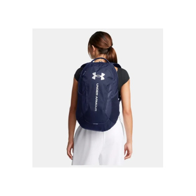 Mochila Under Armour Hustle 6.0 Marina – Resistente y Práctica