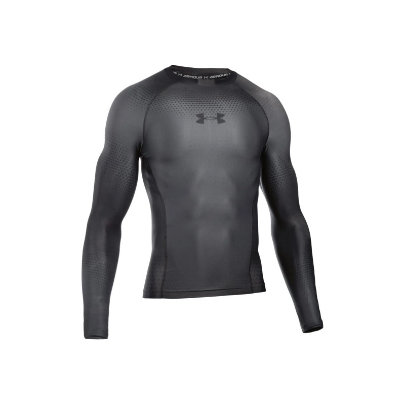 Maillot de compression manches longues Under Armour Recharge Gris Maillot de compression manches longues Under Armour Recharge Gris