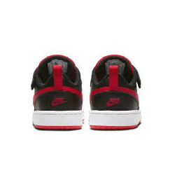 Nike Court Borough Low 2 (TDV) BK/RD para bebe