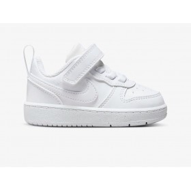 Chaussure Nike Court Borough Low 2 (TDV) bébé Blanc