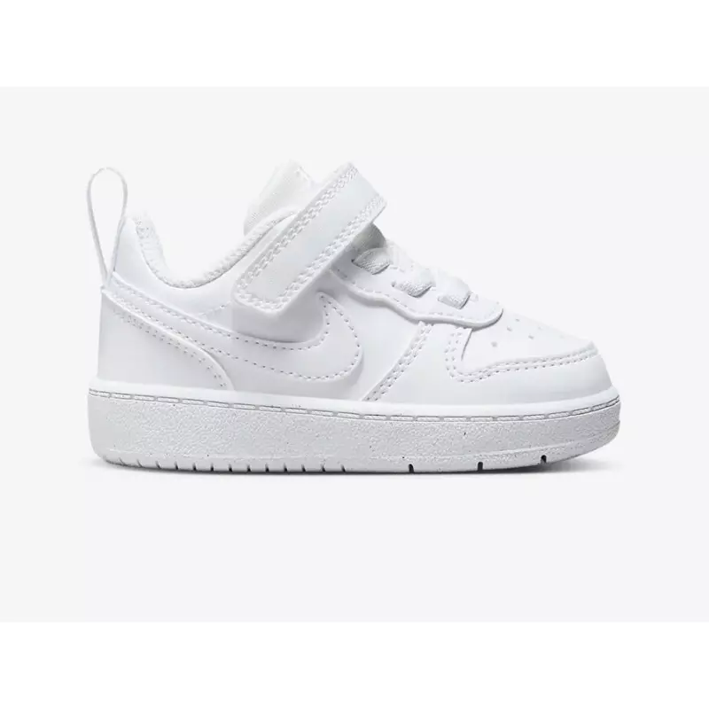 Chaussure Nike Court Borough Low 2 (TDV) bébé Blanc