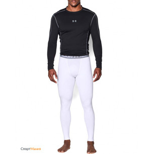Men's Under Armour Coldgear legging compression white