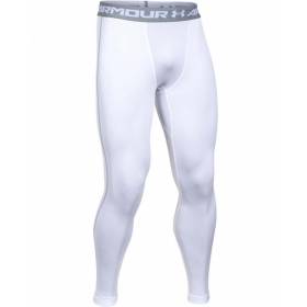 Men's Under Armour Coldgear legging compression white