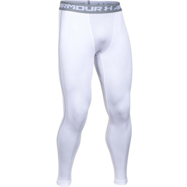 Men's Under Armour Coldgear legging compression white