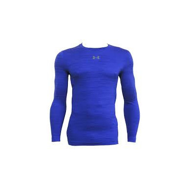 Maillot de compression à manches longues Under Armour ColdGear twist Bleu