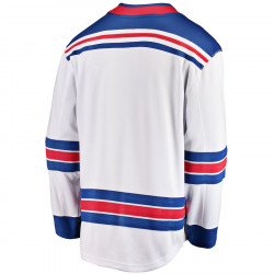 Camiseta NHL New York Rangers Fanatics Breakaway Road Blanca - Confort y Estilo Oficial