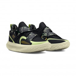 Chaussures de Basketball Under Armour Flow FUTR X 4 "Camo Green" – Performance et Style