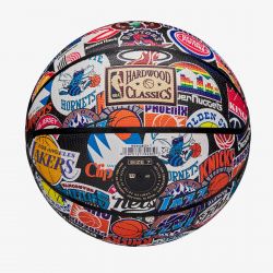 Ballon de Basketball NBA Wilson All Team Retro - Collection et Jeu Intérieur