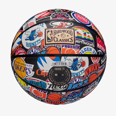 Wilson NBA All Team Retro Basketball - Indoor Play & Collectible