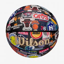 Ballon de Basketball NBA Wilson All Team Retro - Collection et Jeu Intérieur