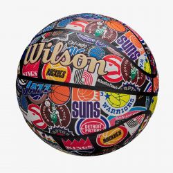 Ballon de Basketball NBA Wilson All Team Retro - Collection et Jeu Intérieur