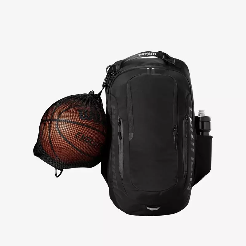 Mochila Wilson Evolution Gearpack Negra - Ideal para baloncesto