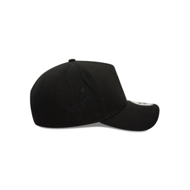 Casquette MLB Los Angeles Dodgers New Era E-Frame 9FORTY Noir – Casquette Ajustable 100% Coton