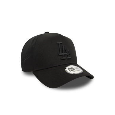 MLB Los Angeles Dodgers New Era E-Frame 9FORTY Black Cap – Adjustable 100% Cotton