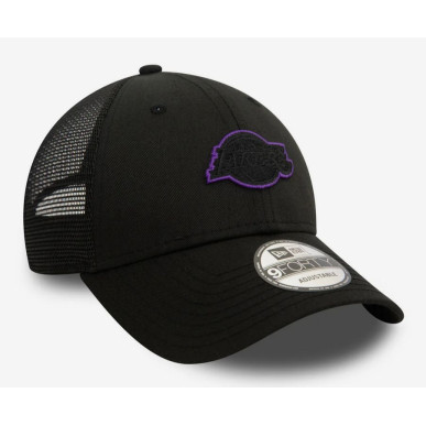 New Era Home Field 9FORTY Trucker hat NBA Los Angeles Lakers Black