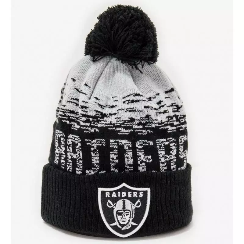 Bonnet NFL Las Vegas Raiders New Era Sport Noir