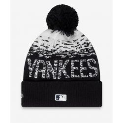 Bonnet MLB New York Yankees New Era Sport Knit Bleu Marine - Tricot 100% Acrylique