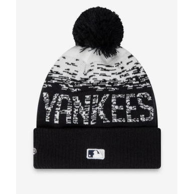 MLB New York Yankees New Era Sport Knit Blue Navy Beanie - 100% Acrylic Knit